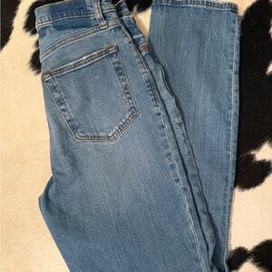 Abercrombie & Fitch Light Blue High-Rise jeans